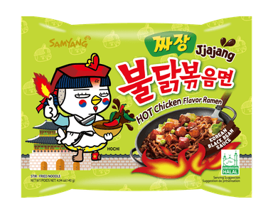 Ramen SAMYANG, Jjajang Black Bean Sauce, 140g