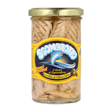 Mackerel fillet in olive oil L’ISOLA D'ORO