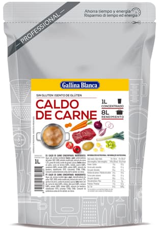 Liquid concentrated bouillons GALLINA BLANCA RED FISH BROTH 1 L