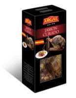 Cured ham JAMON CURADO, with holder and knife, 6 kg