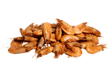 FS Šiaurinės dryžakojės krevetės, karštai rūkytos, kg