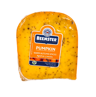 Half-hard cheese BEEMSTER with pumpkin spices, aged 5 weeks,250g