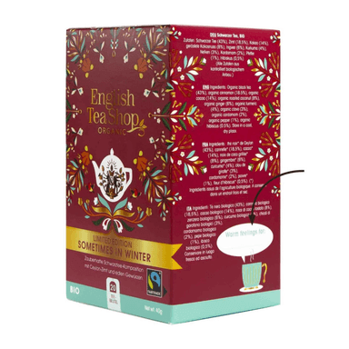 Black tea with spices SOMETIMES IN WINTER, 20 bags, organic