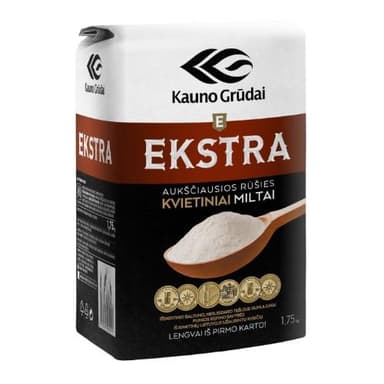 Miltai EKSTRA, kvietiniai, 405D, 1,75 kg