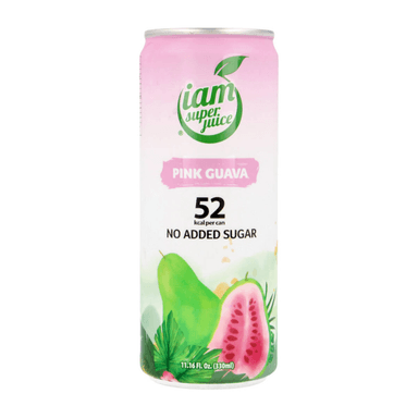 Pink guava juice drink