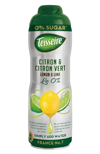 Syrup TEISSEIRE, Lemon Lime, without sugar, 0.6l