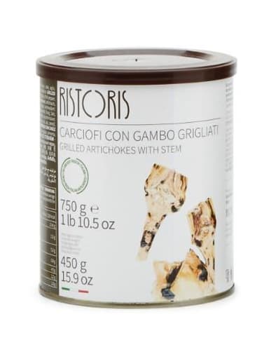 Grilled Artichokes with stem, RISTORIS,  750g/450g