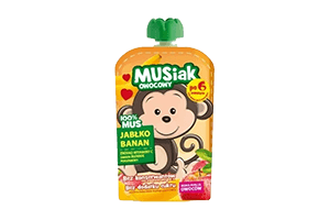 MUSIAK Apple and Banana Puree 100g