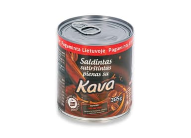 Sweetened evaporated milk with coffee, easy-open lid, 7%, 385 g