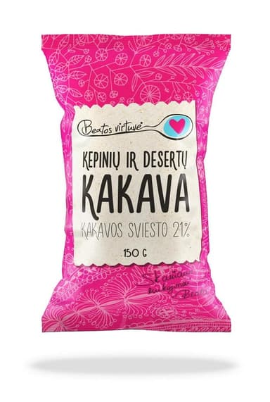 Kakava BEATOS VIRTUVĖ, kepiniams ir desertams, 150 g