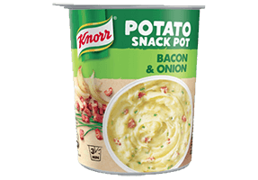 Greitai paruošiama bulvių košė KNORR su kumpiu, 51 g