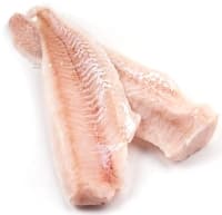 Frozen alaska pollock fillet, skinless, 60-240 g, 5 kg