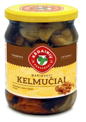 Pickled button mushroom KĖDAINIŲ, 480 g / 255 g