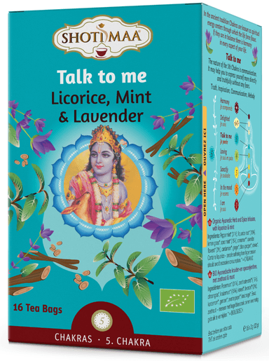 Herbal tea LICORICE, MINT & LAVENDER, organic, 16 packs.