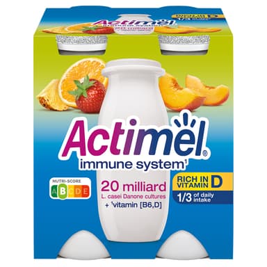 Jogurto gėrimas ACTIMEL, vaisinis, 4x100 g