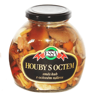 ESSA pickled mixed mushrooms in sweet and sour marinade, 530 g