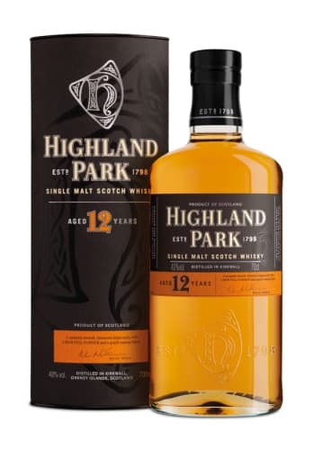Škotiškas viskis HIGHLAND PARK 12YO, 40%, 0,7 l