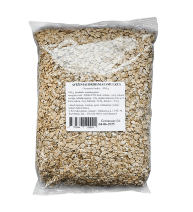 Oat flakes, 500 g