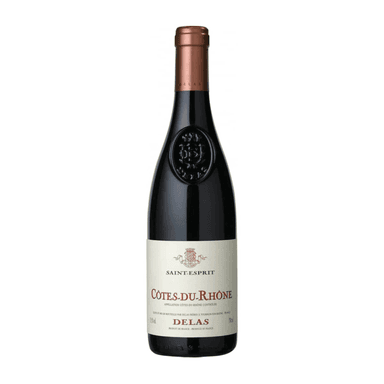 Red dry wine COTES-DU-RHONE AOC, 14 %