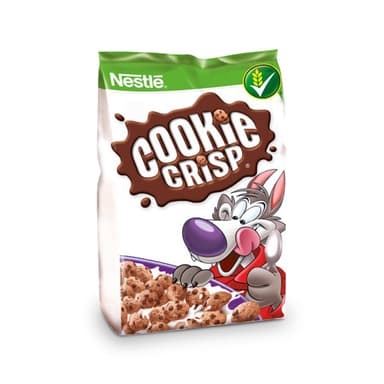 Biscuit-shaped cereal flakes NESTLE Cookie Crisp, chocolate, 500 g