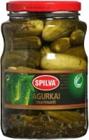 Marinated gherkins SPILVA, 1600 g / 900 g