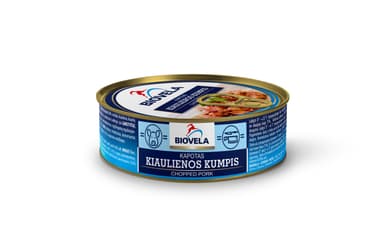 Kiaulienos kumpis, kapotas, BIOVELA, 240g