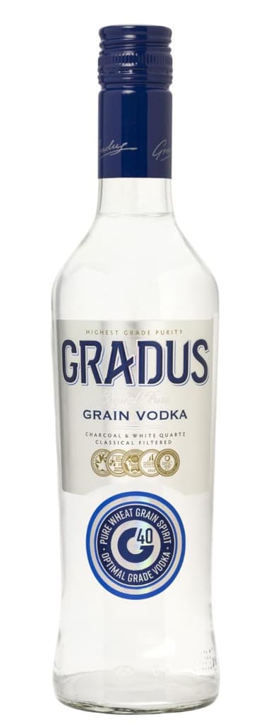 Vodka GRADUS, 40%, 0,5 l