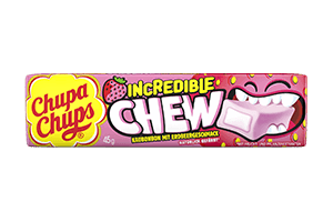Chewy candies CHUPA CHUPS STRAWBERRY 45g