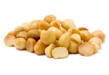 Macadamia nuts, kernels, roasted, with salt, 500 g D