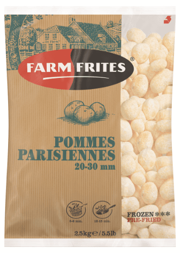 Šaldytos bulvytės FARM FRITES Parisiennes, 2,5 kg