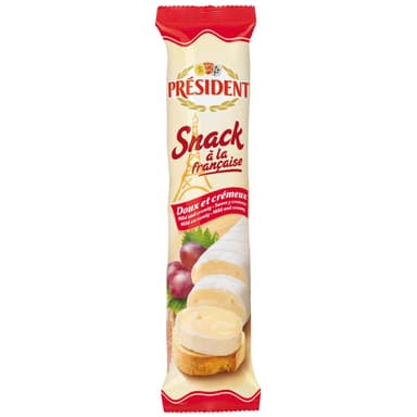Soft cheese PRESIDENTSnack a la Francaise, 180 g