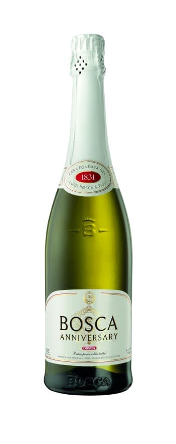 Sparkling wine drink BOSCA ANNIVERSARY, white, semi-sweet, 7,5%, 0,75l
