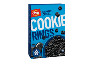 Crispy breakfast OHO COOKIE RINGS 425g