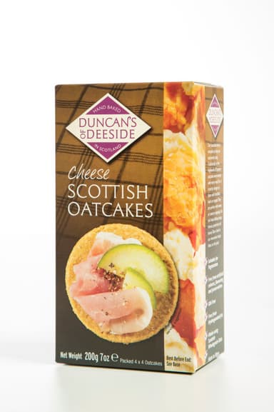 Oatcakes DUNCAN'S OF DEESIDE with cheese, 200 g