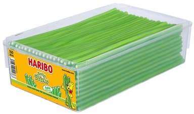 Gummies HARIBO, Balla stixx, apfel, 1,125 kg