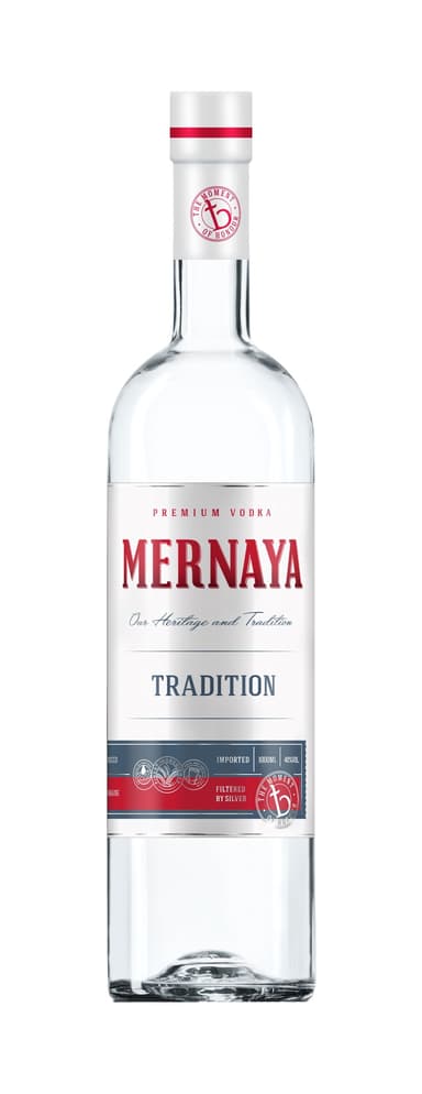 Vodka MERNAYA Tradition, 40 %, 1 l