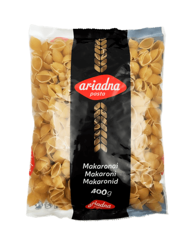 Makaronai ARIADNA, kriauklės, 400 g