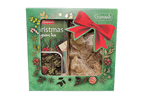 Christmas set green tea and ginger GURMAN'S 260g
