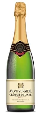 Sparkling wine MONTVERMEIL, Cremant De Loire, white, dry, 12%, 0,75 l