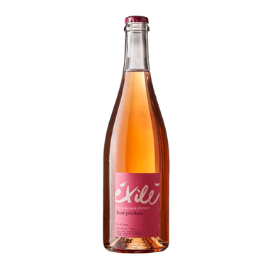 Rožinis sausas vynas EXILE ROSE PETILLANT, 12 %