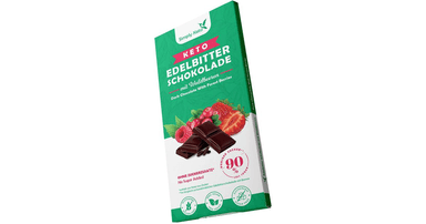 60% Dark Chocolate with Wild Berries KETO