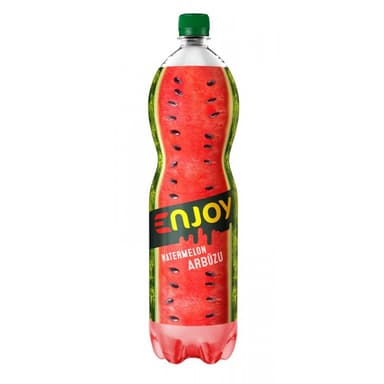 Fresh carbonated drink ENJOY, watermelon 1.5l, D