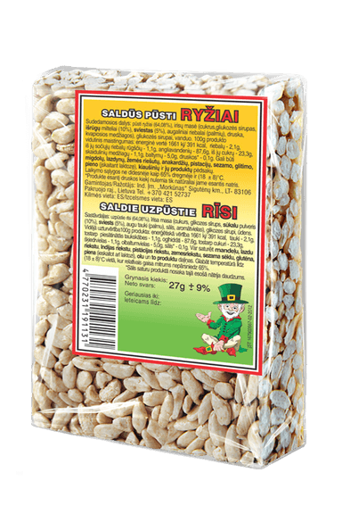 Sweet popped rice, 27 g