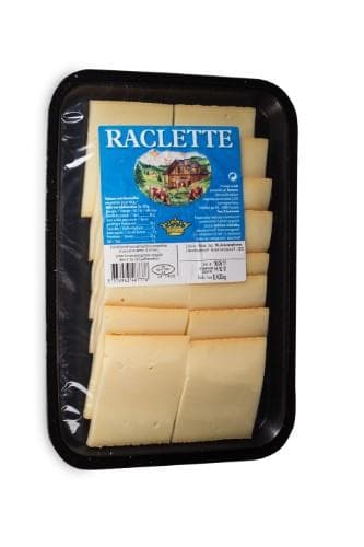 Kietasis sūris Raclette, riekelėmis, 400 g