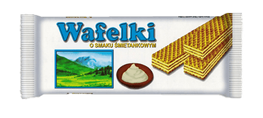 Wafers with cream filling, 80 g