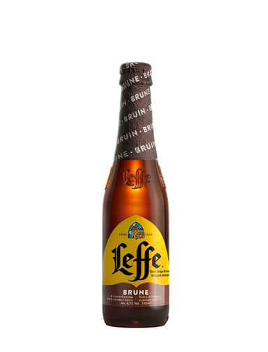 Beer LEFFE Brune, dark, 6,5%, 0,33 l, bottle