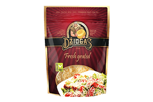 Grated hard cheese DŽIUGAS 40%, 100g