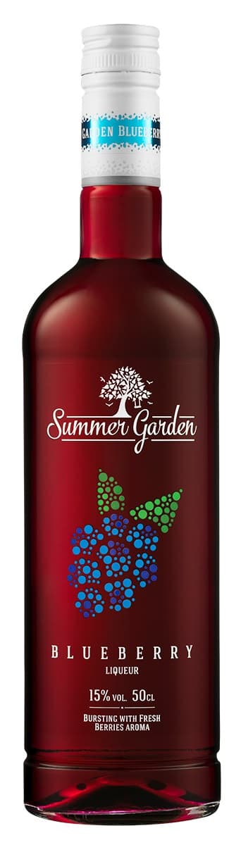 Liqueur SUMMER GARDEN, blueberries, 15 %, 0,5 l