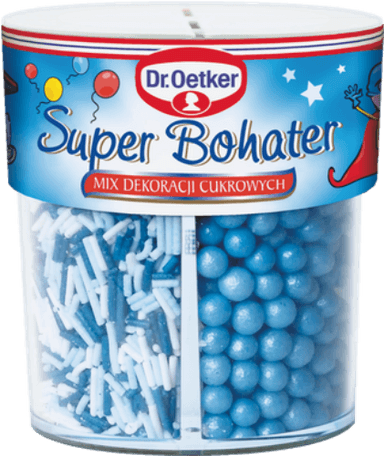 Pabarstukų rinkinys  DR.OETKER „Super herojus“ ,76 g