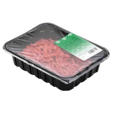 Chilled minced beef, fat content not more than 20%, gas, 450 g